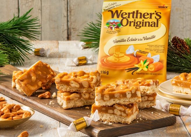 Werthers Original Recettes Werthers Original Barres Au Caramel Et