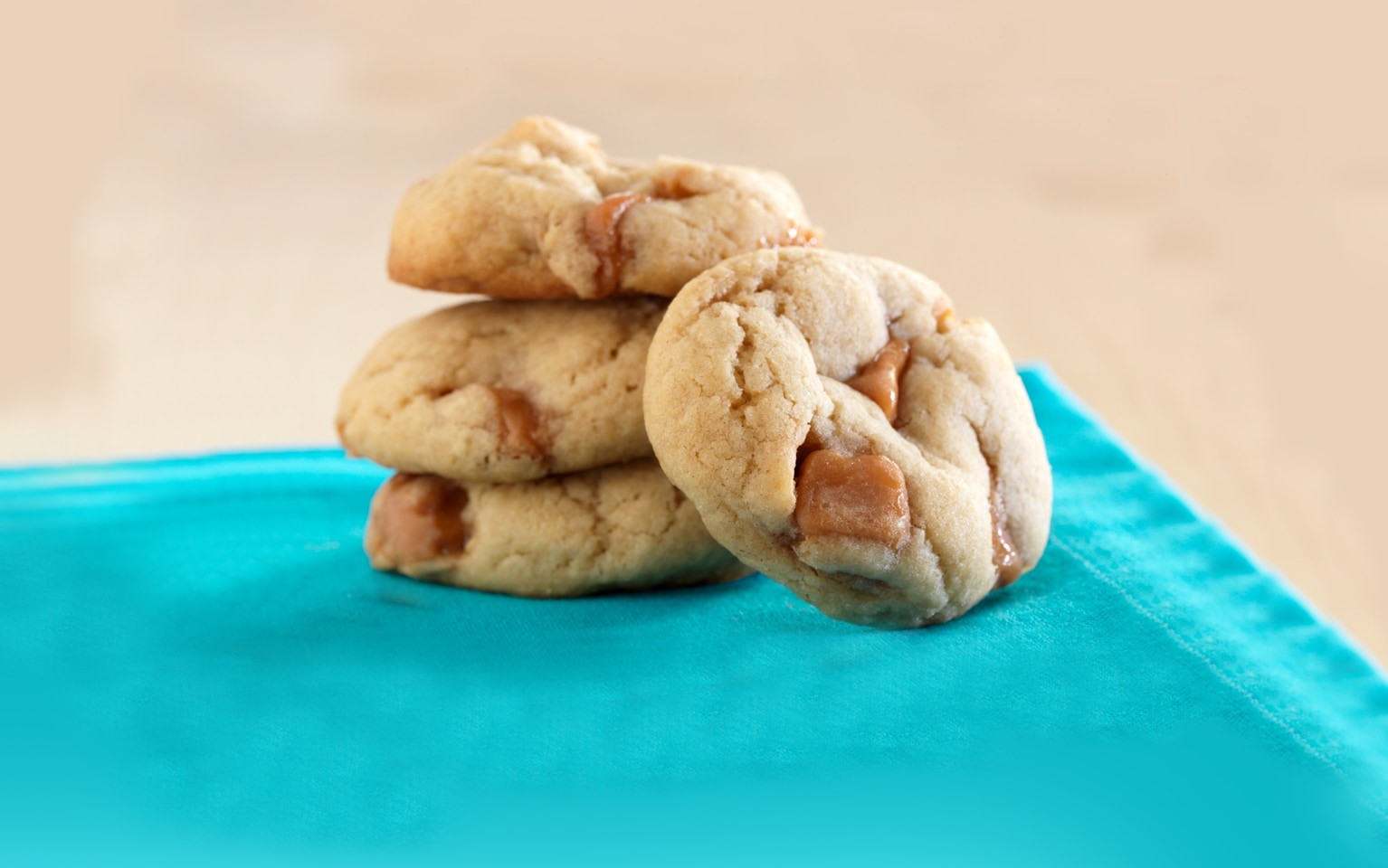 Biscuits au caramel crémeux