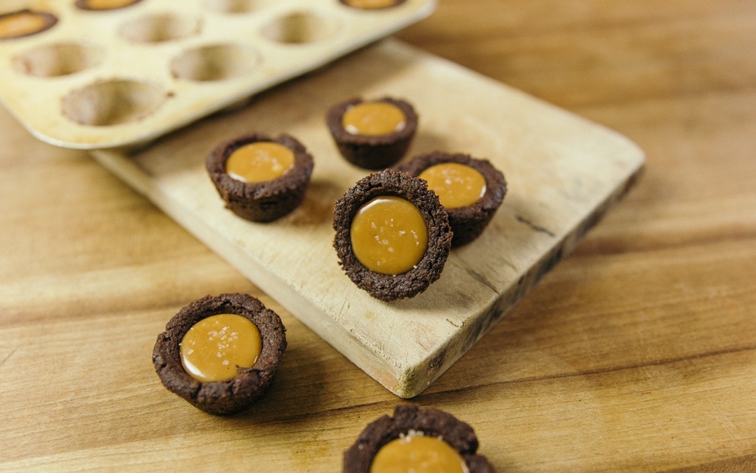 Salted Caramel Chocolate Shortbread