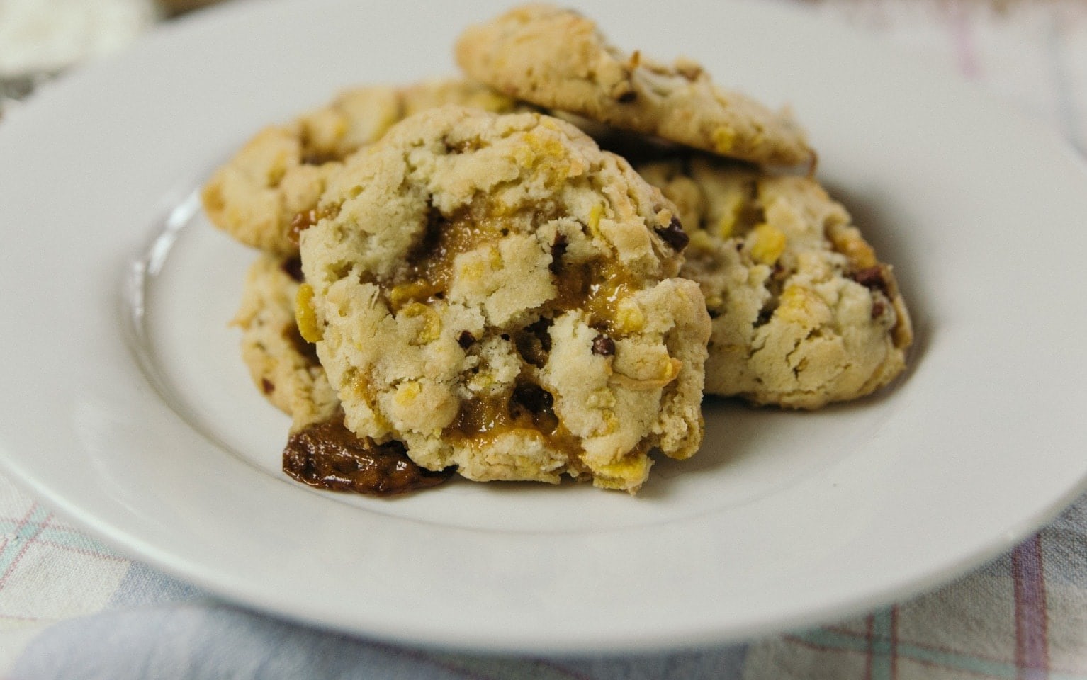 Biscuits au beurre au caramel et aux pacanes croquants