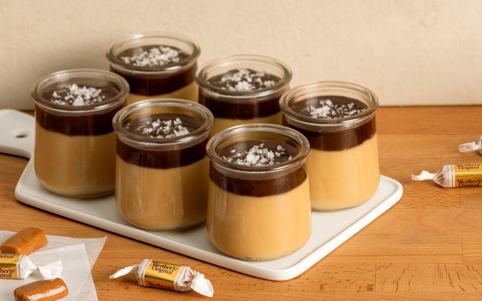 Pudding au caramel salé