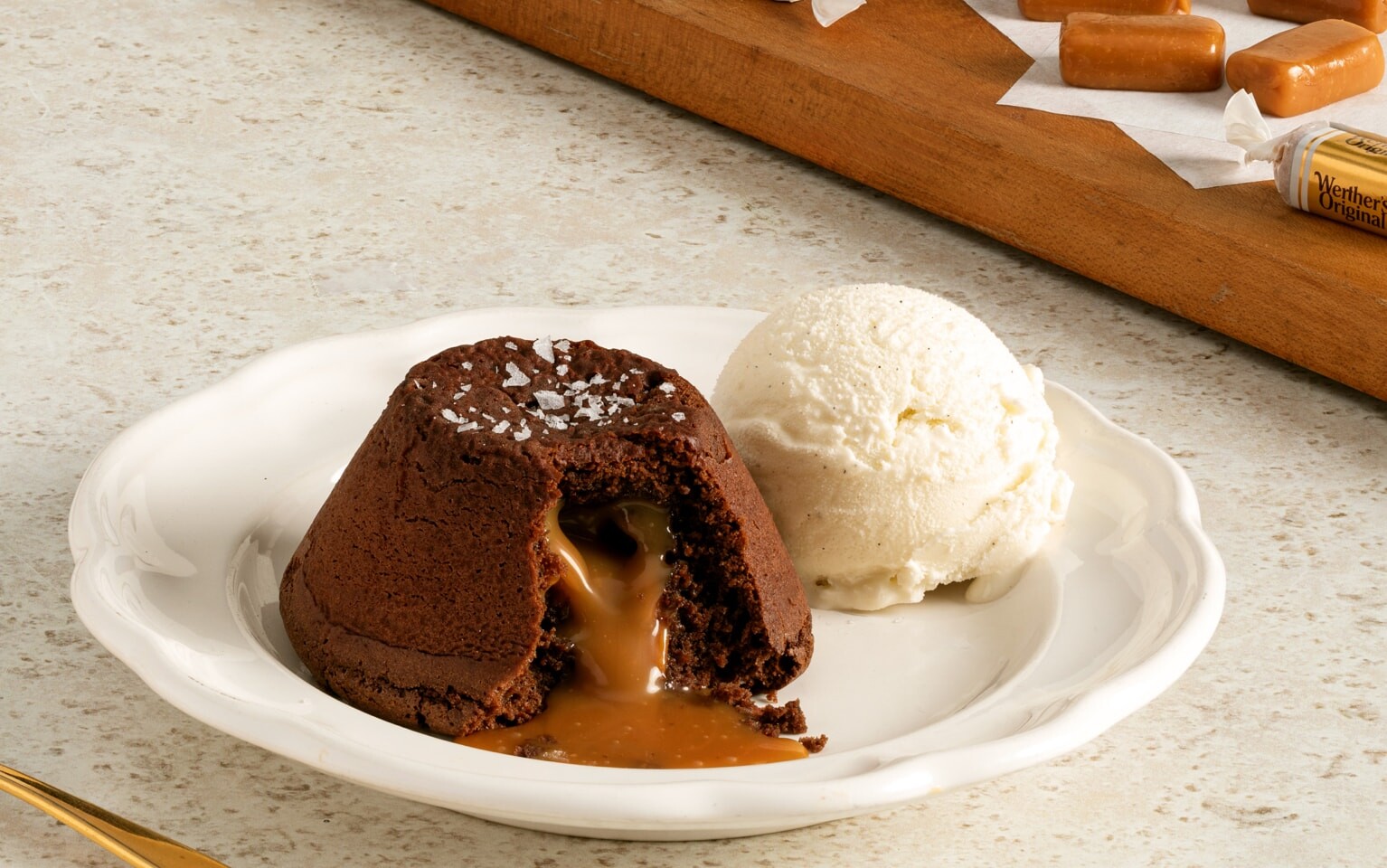 Chocolate Caramel Lava Cakes